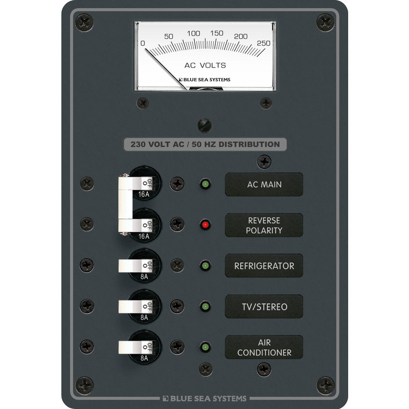 Blue Sea AC Main + 3 Positionen [Europäisch]