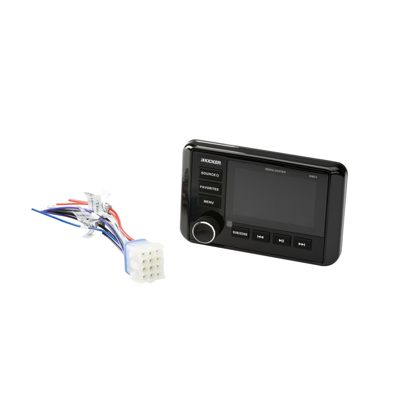 KICKER Marine Audio 4-Kanal-Quelleneinheit