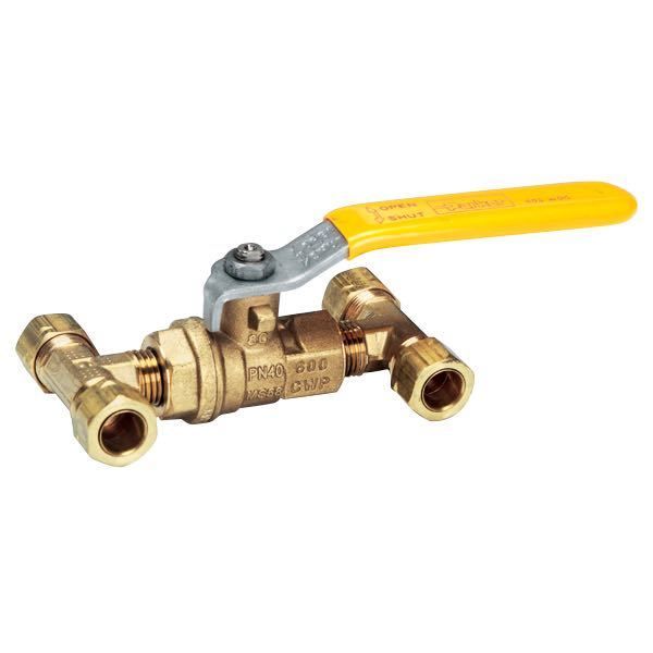 Ultraflex Bypass Ventil BY für Hydraulikleitungen 3/8''
