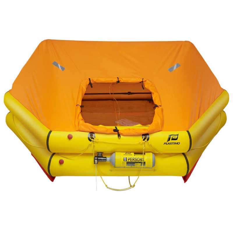 PLASTIMO Cruiser ORC Rettungsinsel, 8 Pers., Con.