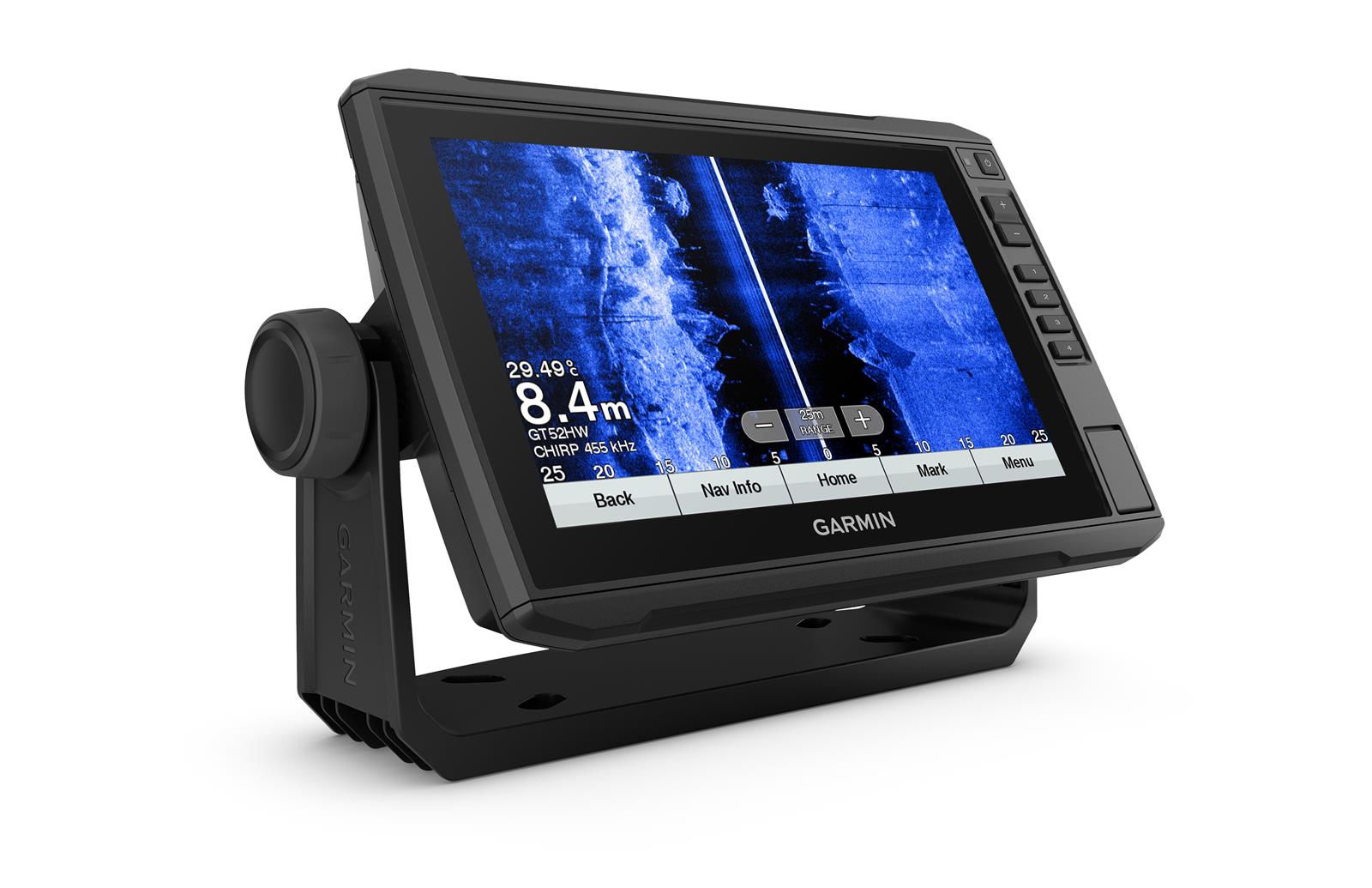 Garmin, Kartenplotter, ECHOMAP PLUS 92 SV 9-Zoll Touch Tastenbedienung