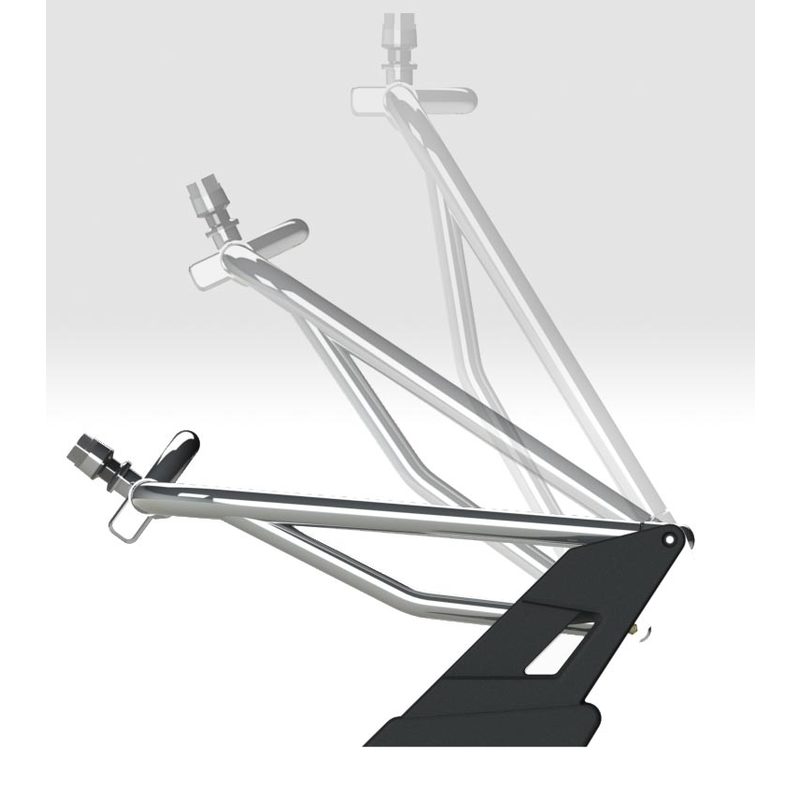 PLASTIMO HS1 sportstower von Monster Tower SILBER