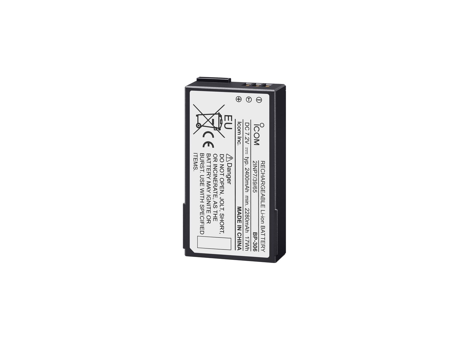 ICOM Ersatzakku-Pack BP-306 für M94DE