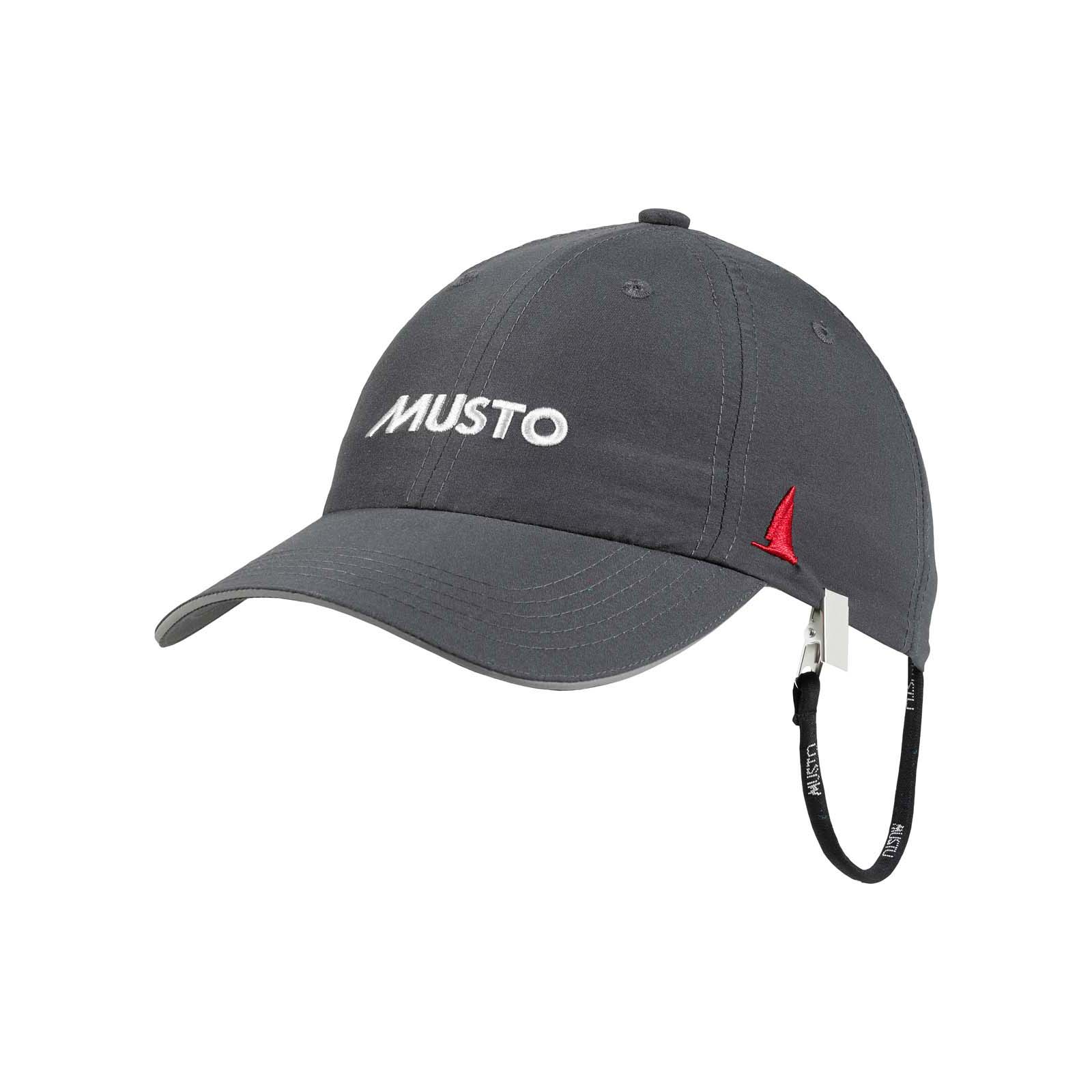 MUSTO Evolution Fast Dry Cap Schirmmütze Charcoal / Rückläufer