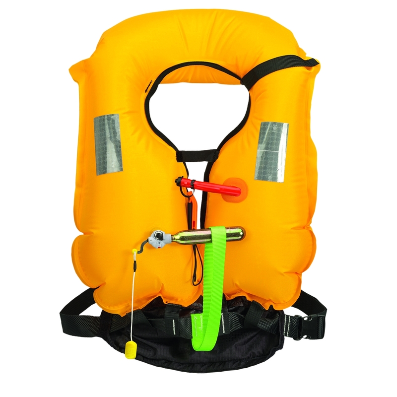 PLASTIMO Pilot Pocket Miniweste in Tasche, orange