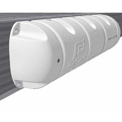 PLASTIMO Bumper 1/2, standard, weiss,25x90cm