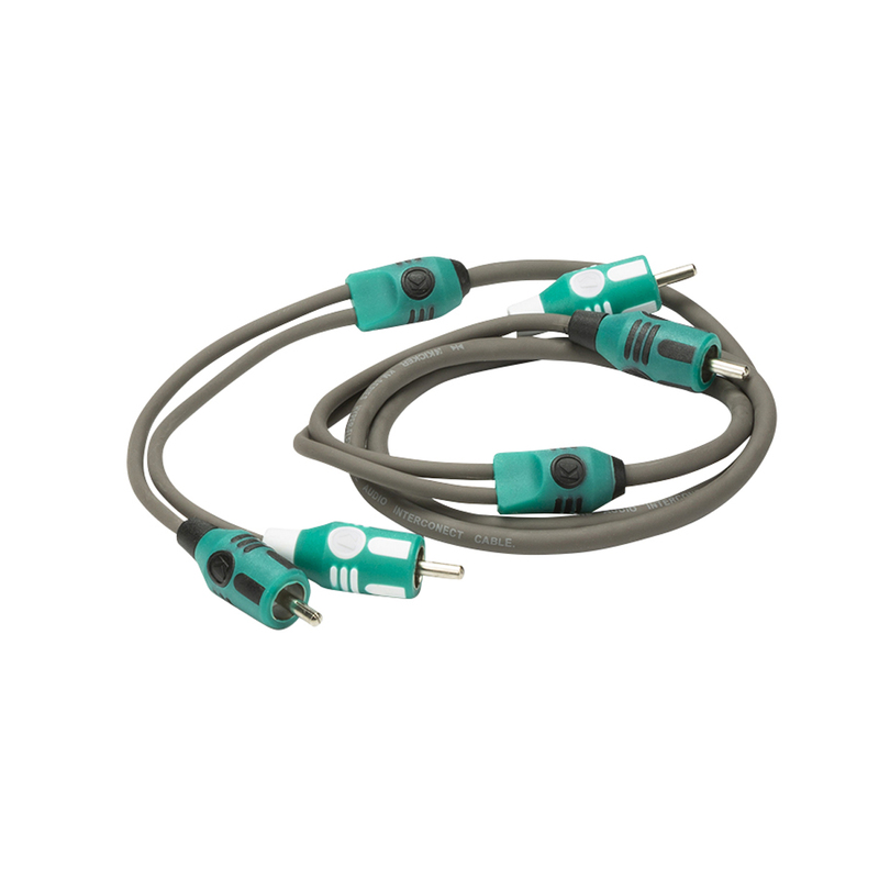 KICKER Marine Audio Serie 2K RCA-Verbindung, 1 m