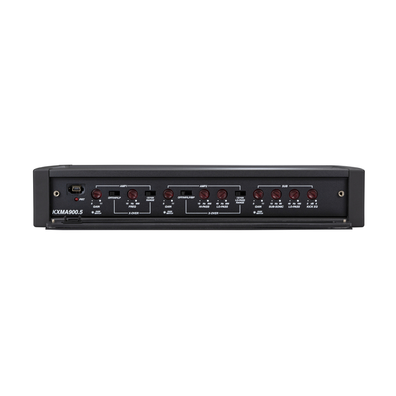 KICKER Marine Audio 900 W 5-Kanal-Systemverstärker