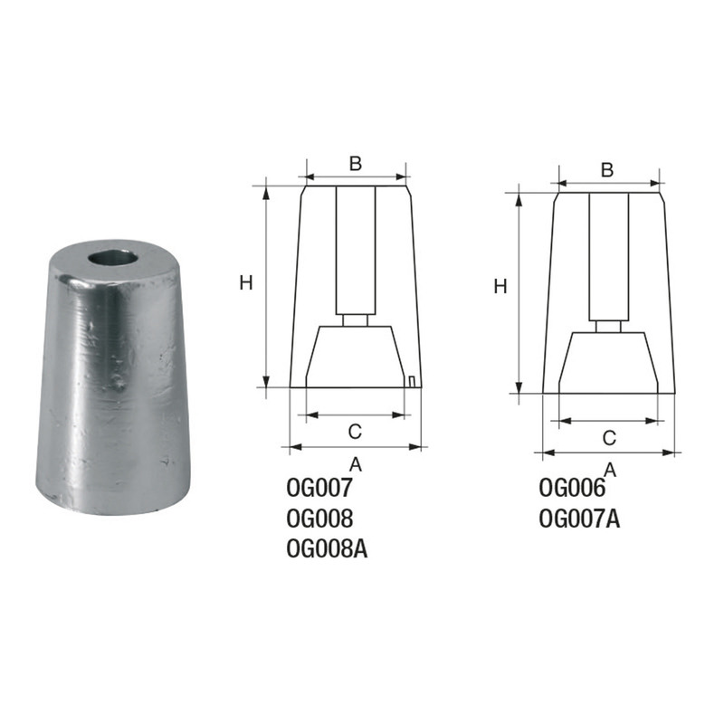 BUKH PRO CONICAL NUT