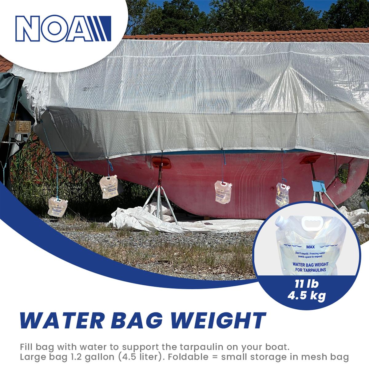 Batsystem Wassertank zum Beschweren von Persenningen 8 Stück