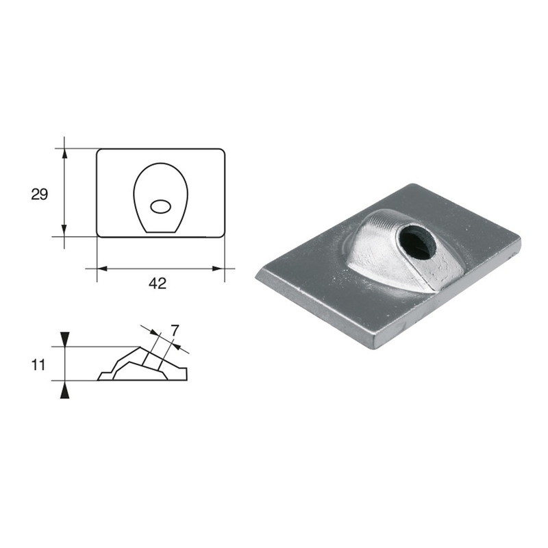 BUKH PRO ANODE F/MERCURY ENGINES