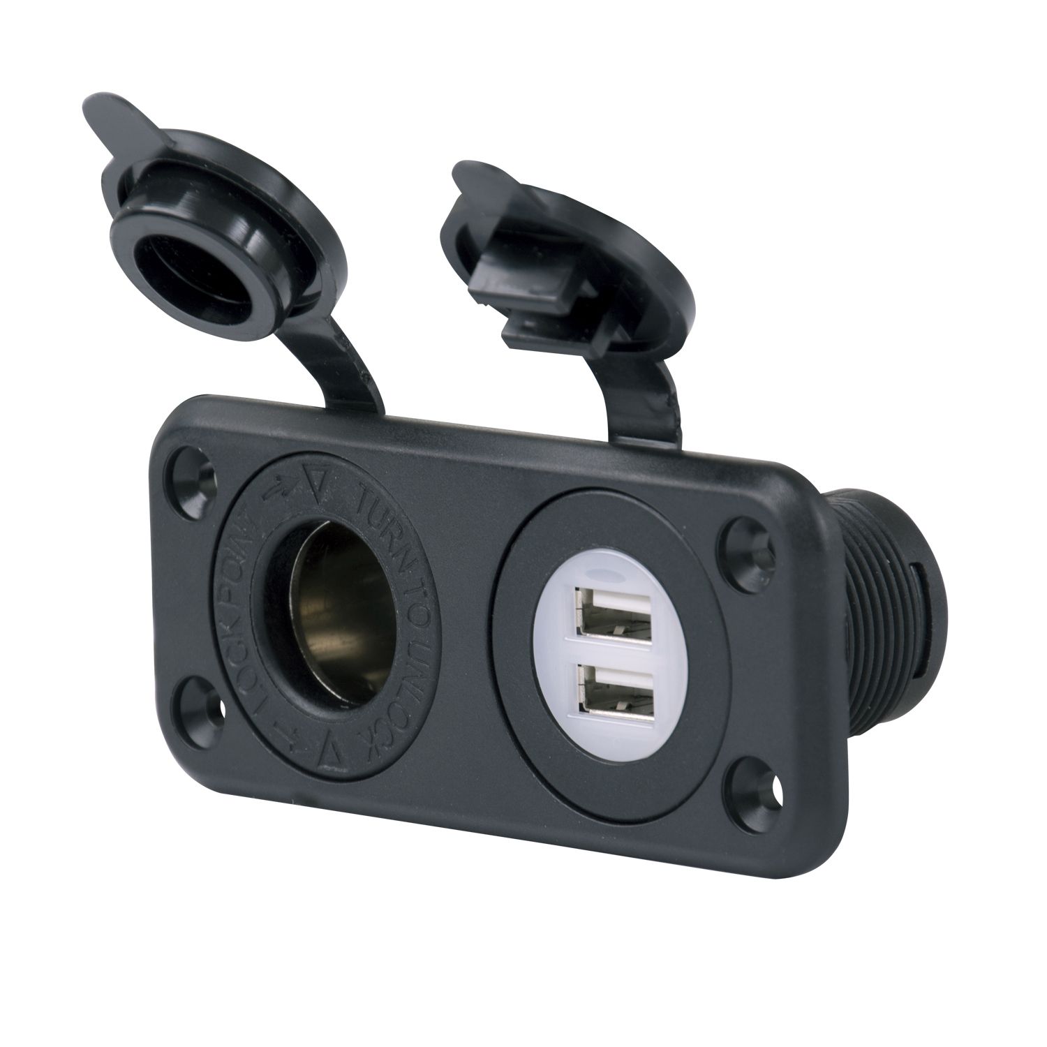 Marinco 12V USB-Combi-Buchse