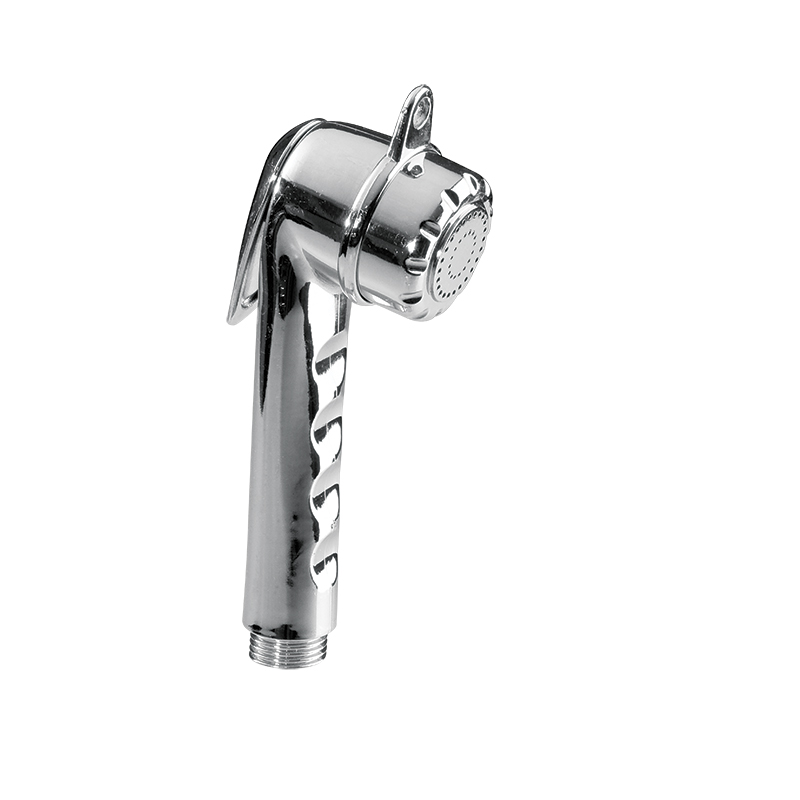 Nuova Rade, Duschkopf mit Drücker, weiß 1/2" Gewinde, lang