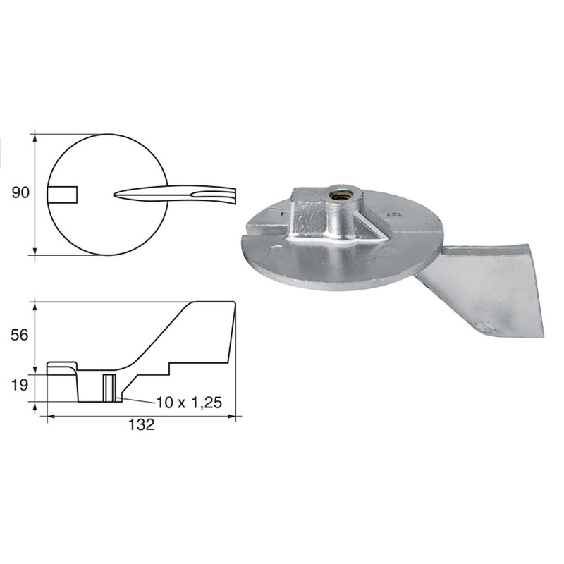 BUKH PRO ANODES FOR YAMAHA ENGINES