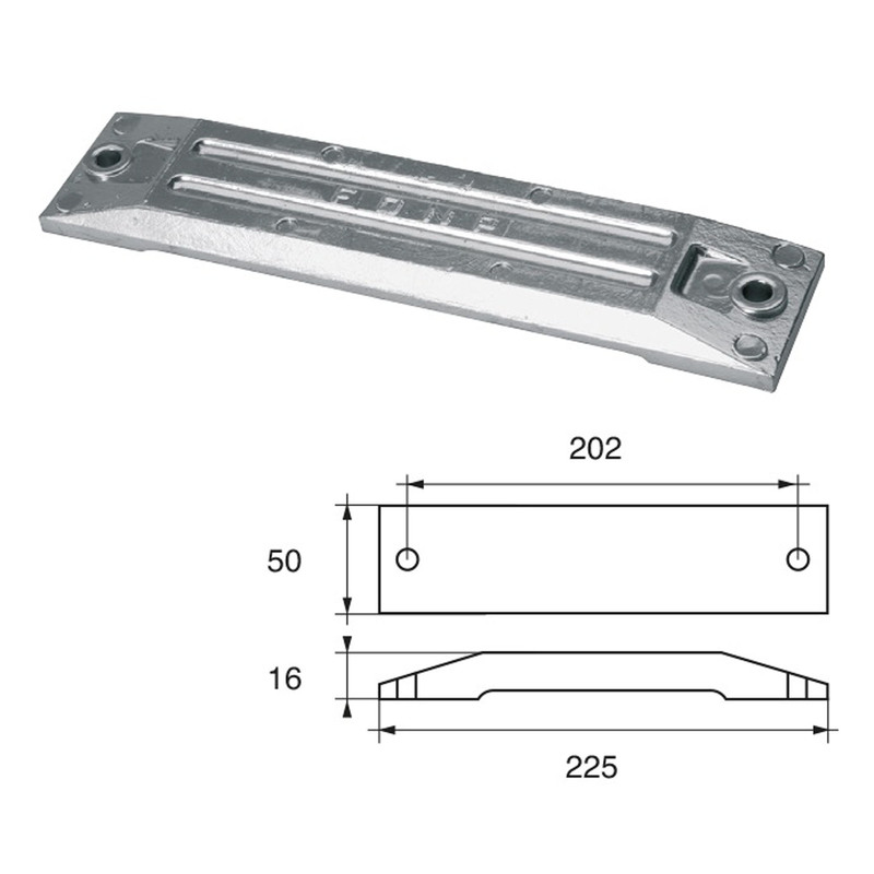 BUKH PRO ANODE F/HONDA ENGINES
