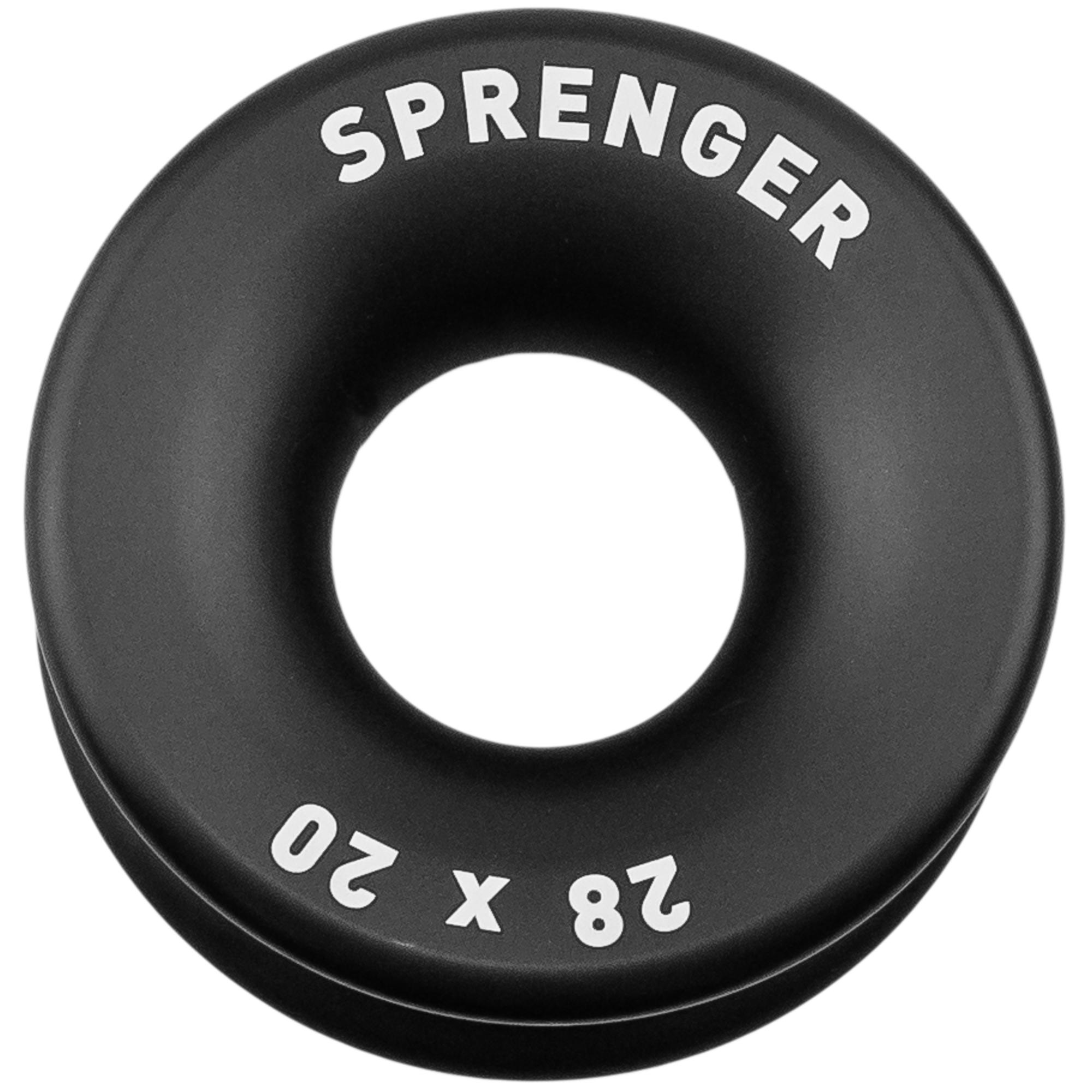SPRENGER Rundkauschen - für Ø 28 mm Tauwerk – Aluminium