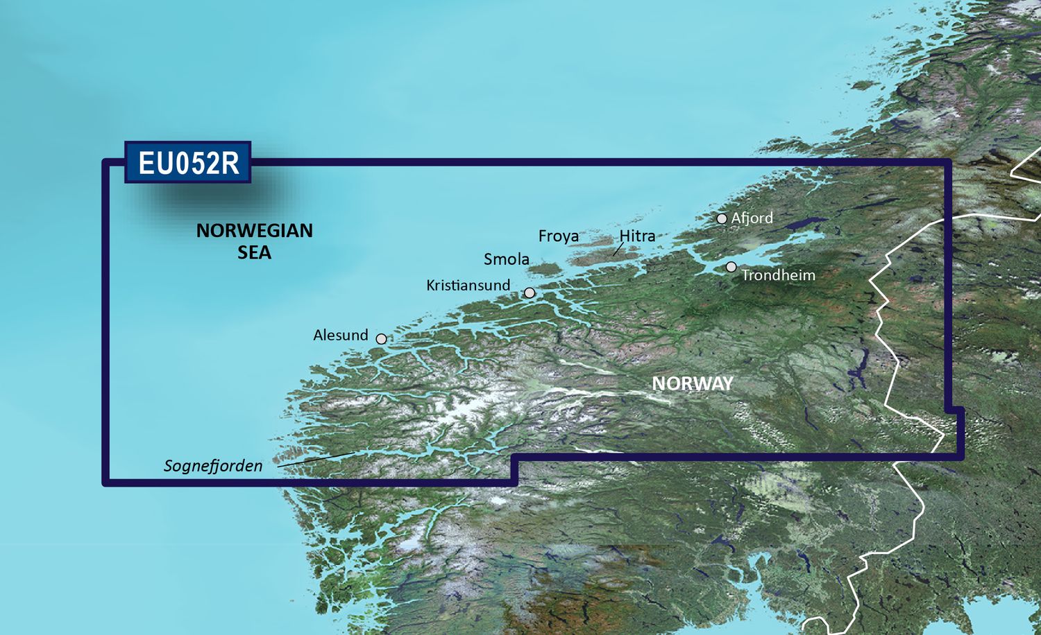 Garmin Bluechart EU052R Sognefjorden - Svefjorden