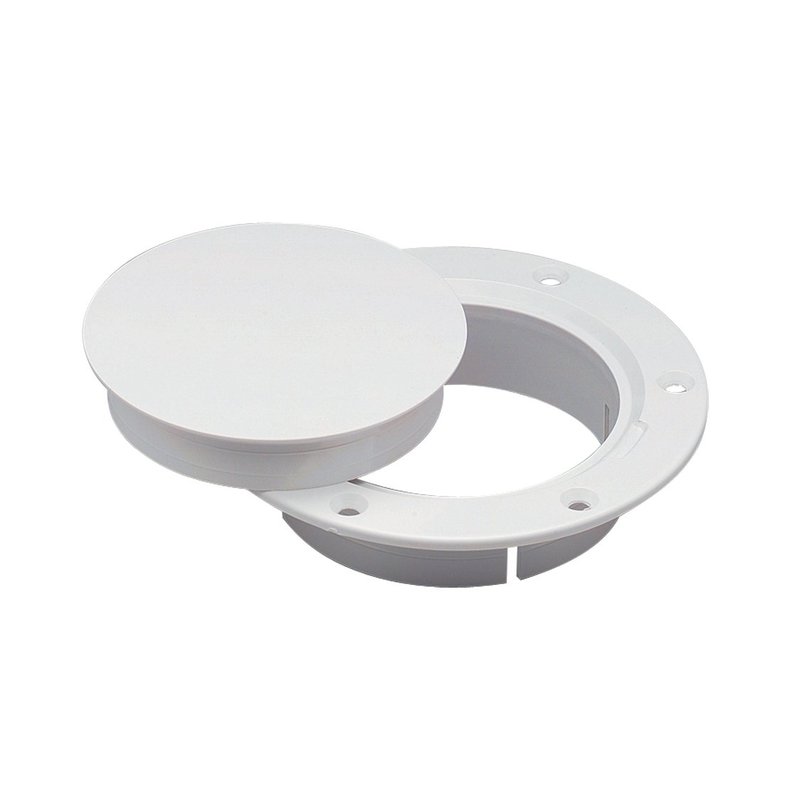 Marinco 3' WHITE SNAP-IN DECK PLT