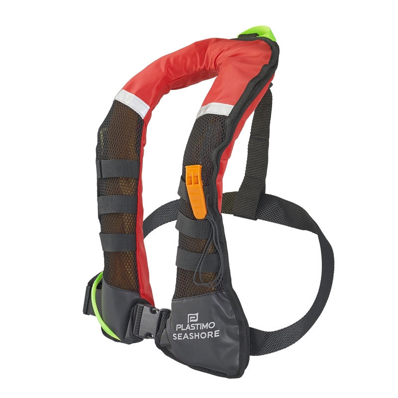 PLASTIMO Rettungsweste Seashore,manuell, rot