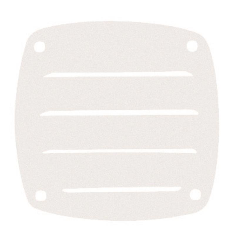 PLASTIMO VENTILATION GRILLE NYLON WHITE 84X84