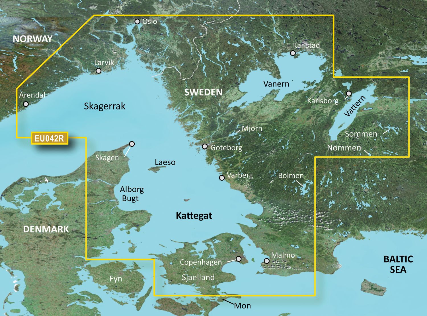 Garmin Bluechart EU042R Oslo - Trelleborg