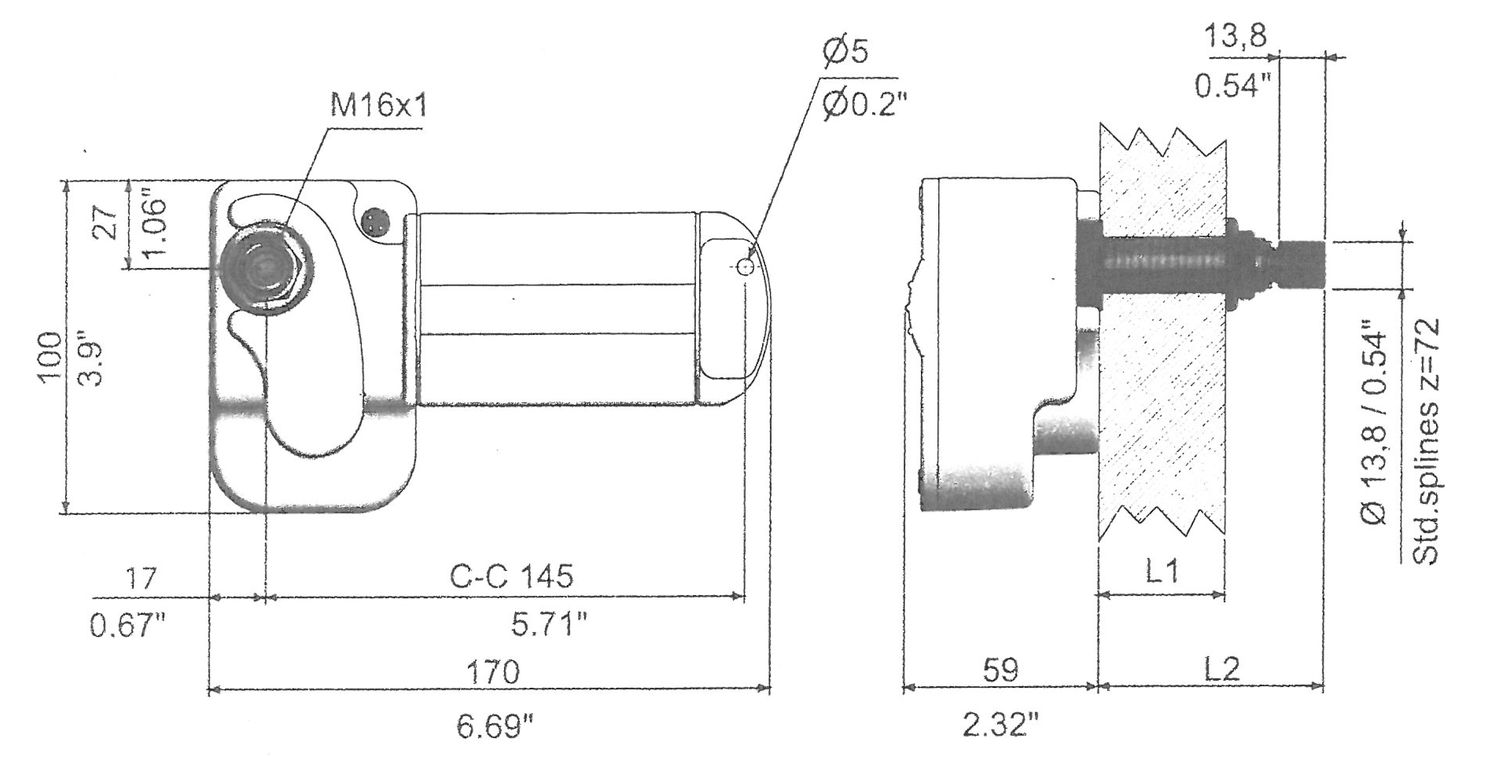 Roca Scheibenwischermotor W12