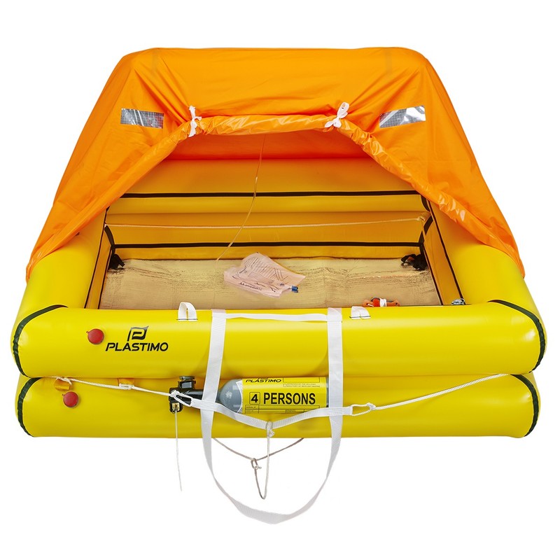 PLASTIMO Cruiser ORC Rettungsinsel, 4 Pers., Tas.
