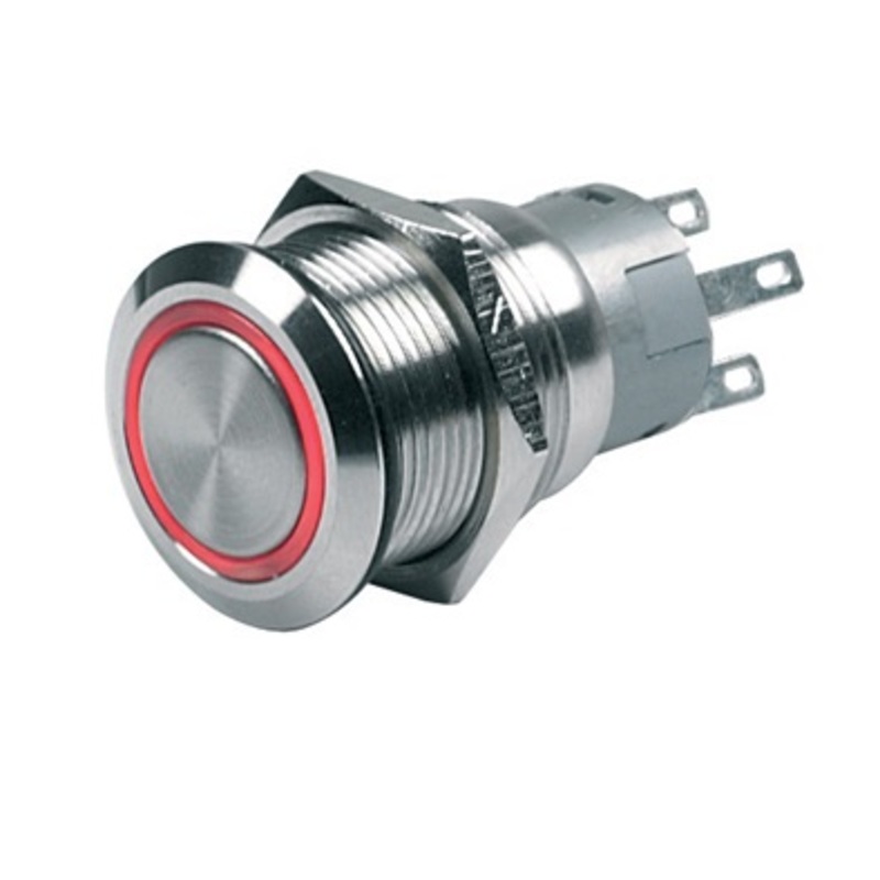 BEP Taster, rote LED