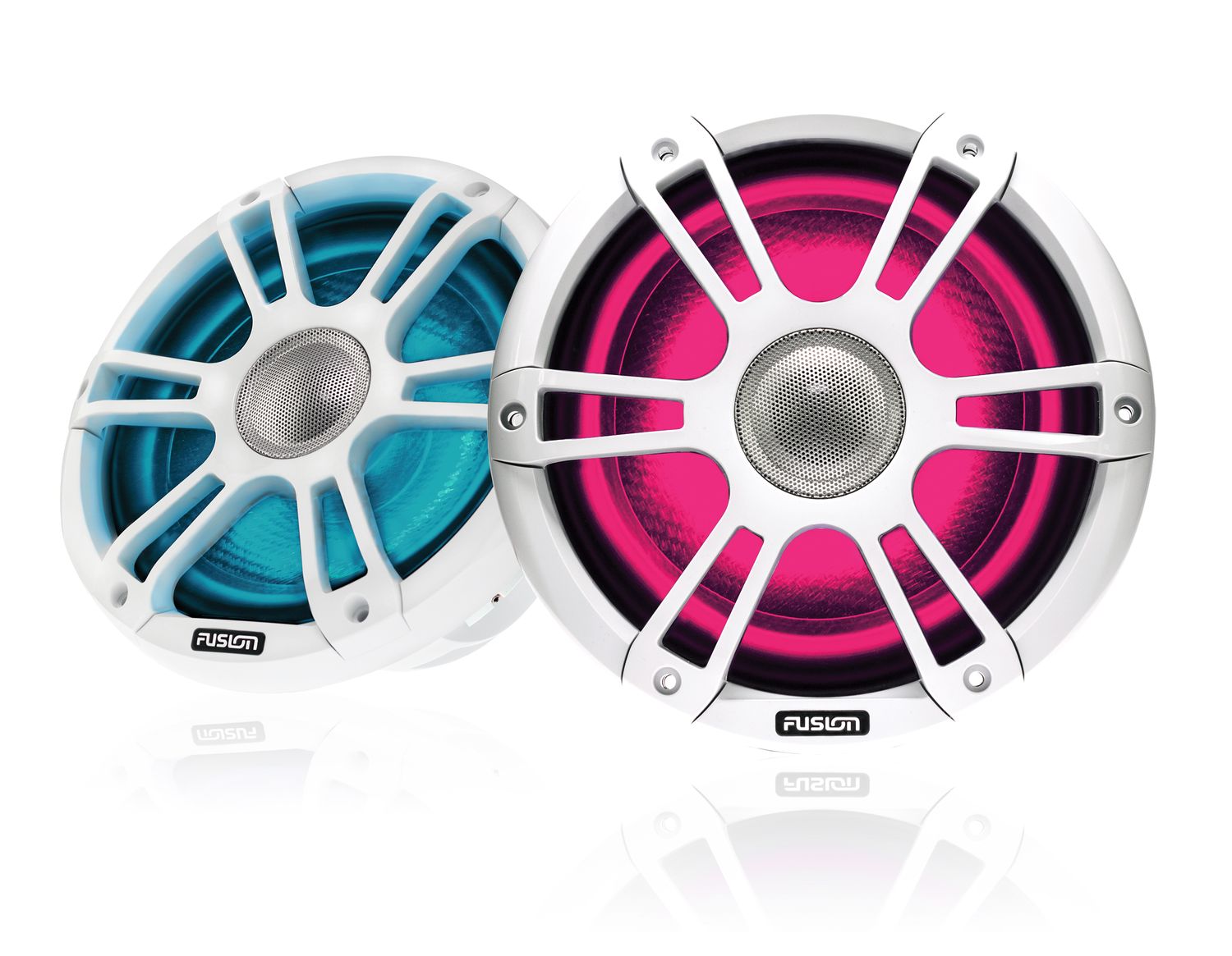 Fusion Lautsprecher Signature Serie weiß LED