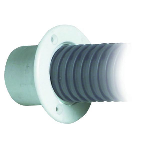 Kabelleerrohr PVC grau Rolle 10m