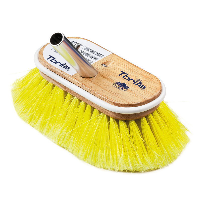 BUKH PRO SOFT BRISTLE WOOD BRUSH YELLOW