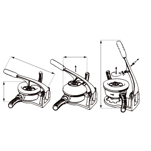 PLASTIMO 1 MEMBRAN-BILGENPUMPE