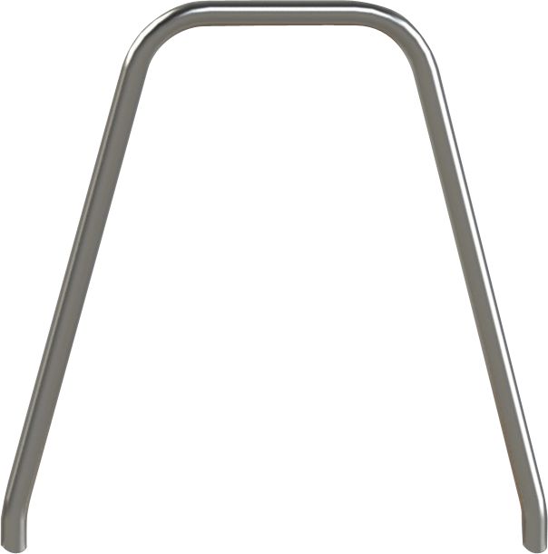Båtsystem Bugkorb 2 Teile H=500mm L=480mm Rohr D=25mm