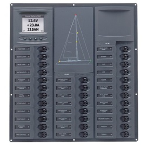 BEP Trennschalter-Panel Kreuzer Serie Segel Yacht