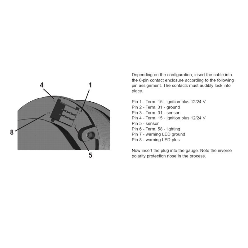 Veratron VDO VL AFTERMARKET TANK LEVEL IND. - - S