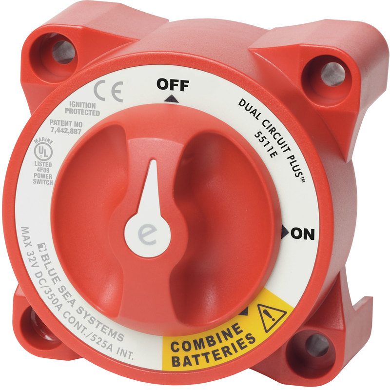 Blue Sea Batterieschalter Dual Circuit Plus