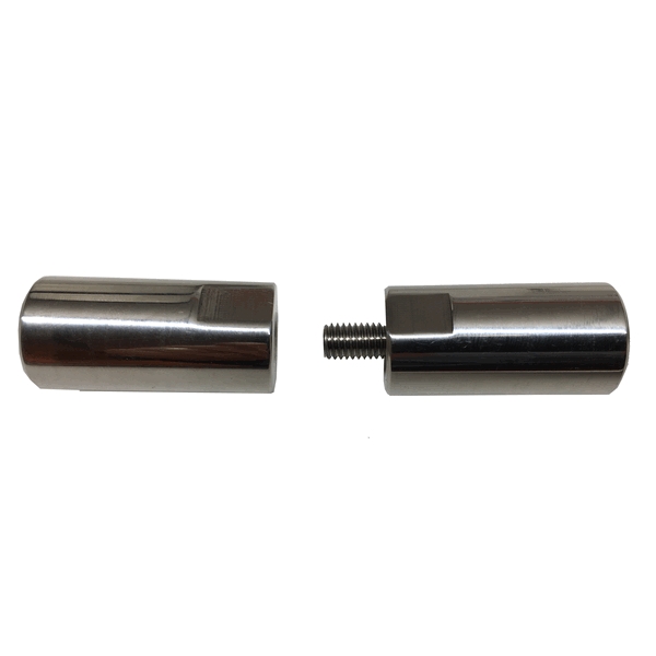 Lattenverbinder geschraubt aus Edelstahl für runde Segellatten Herman Gotthardt GmbH, Leunastraße 50, 22761, Hamburg, DE, info@gotthardt-yacht.de