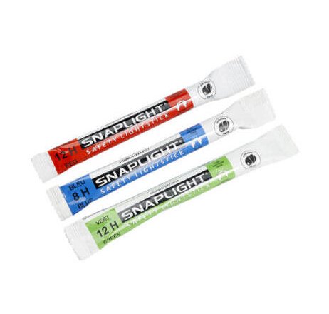 Plastimo BLISTER 3 STICKS CYALUME GREEN WHITE RED