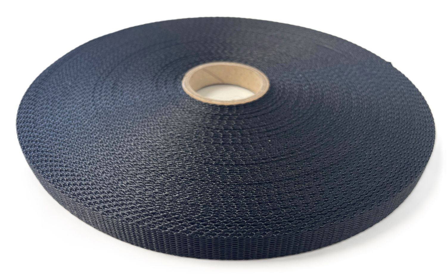 Schweres Polyester Gurtband Schwarz