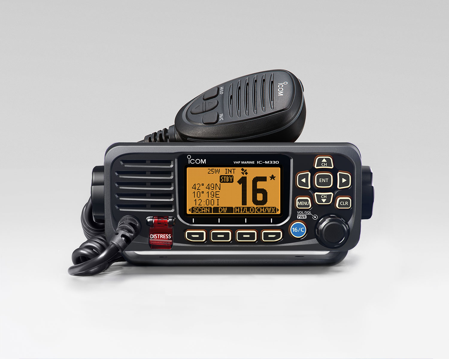 ICOM, UKW See- Binnen- Funkanlage, IC-M330GE, DSC + ATIS