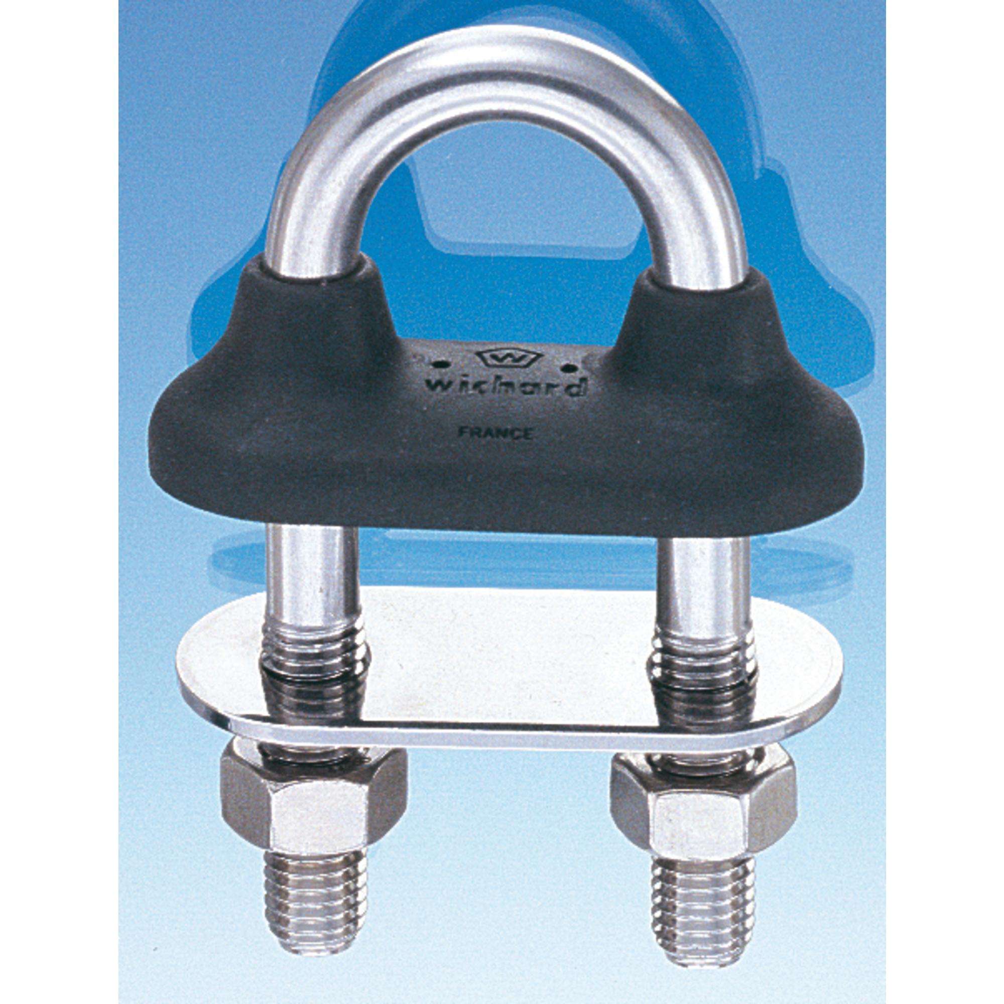 SPRENGER, WICHARD U-Bolzen - Edelstahl rostfrei, Gummimanschette schwarz, 90 mm, M6