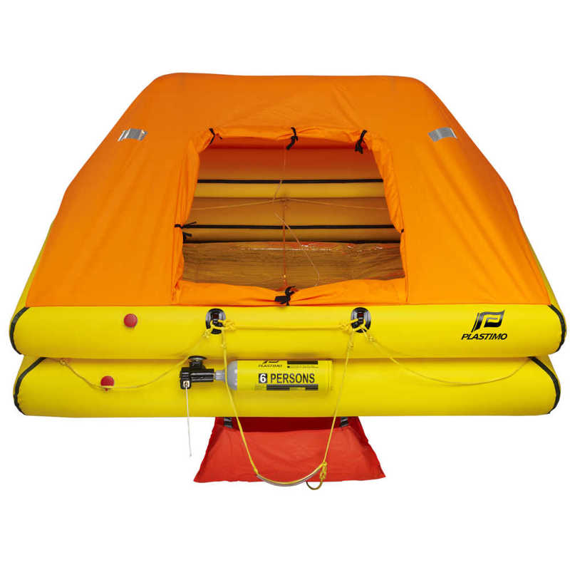 PLASTIMO Cruiser ORC+ Rettungsinsel, 6 Pers., Con.