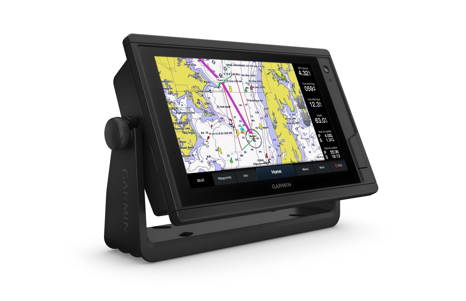 Garmin GPSMAP Touch Plus mit Fishfinder-Modul