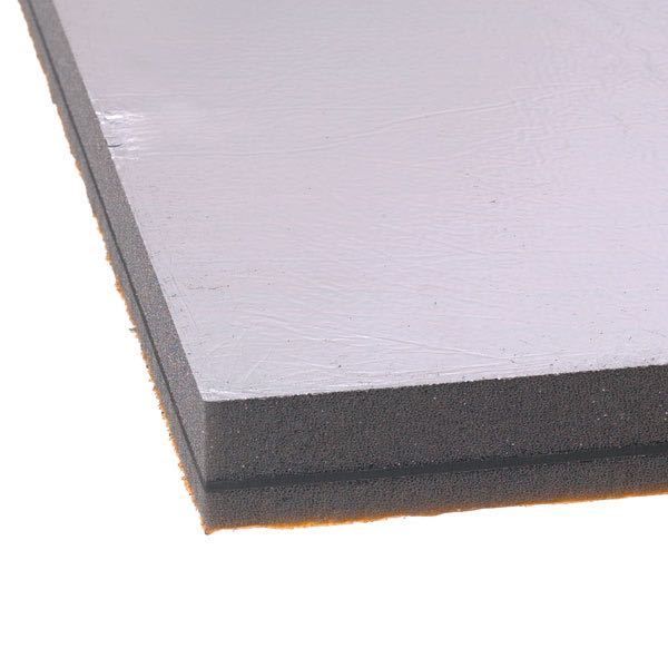 Schallisolierung mit Bitumeneinlage für tiefe Frequenzen