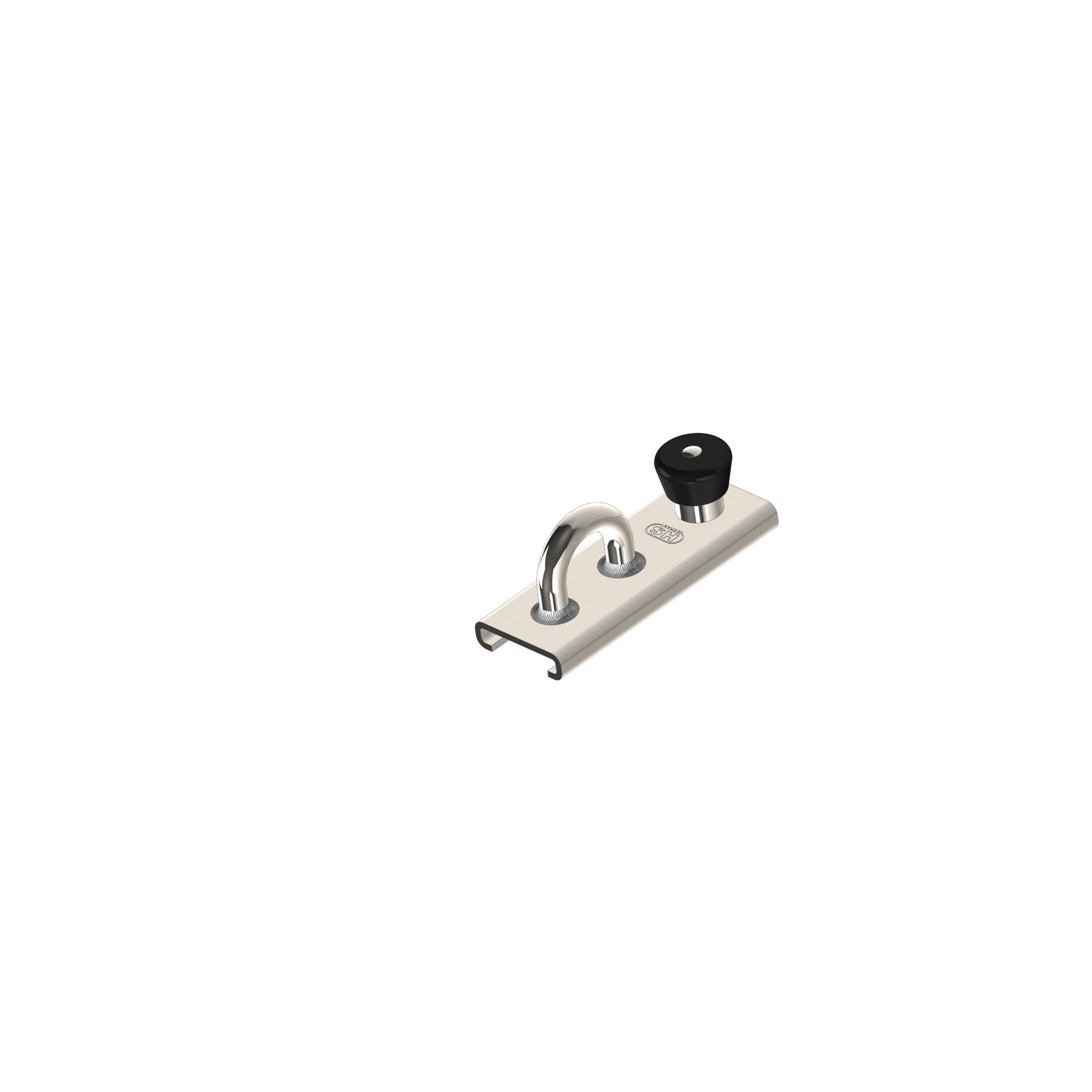 SPRENGER, Schlitten für Schiene 20 x 3 mm - Bügel