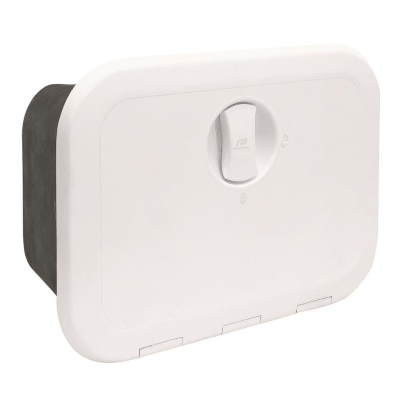 PLASTIMO Zugangsluke mit Box Weiß