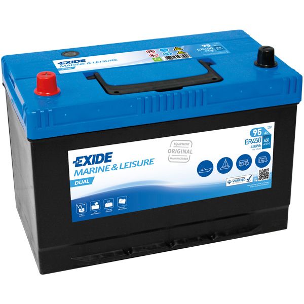 Exide Batterie Nautilus 95Ah dual