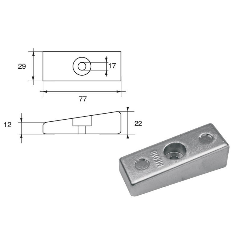 BUKH PRO ANODE F/MERCRUISER ENGINES