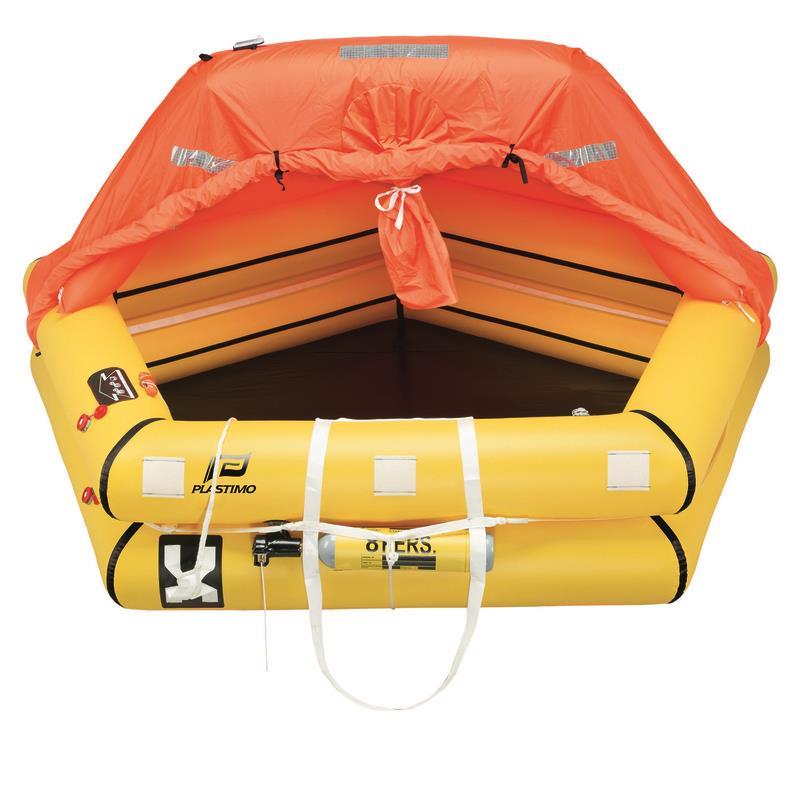 PLASTIMO Coastel ISO. Rettungsinsel, 8 Pers., Con.