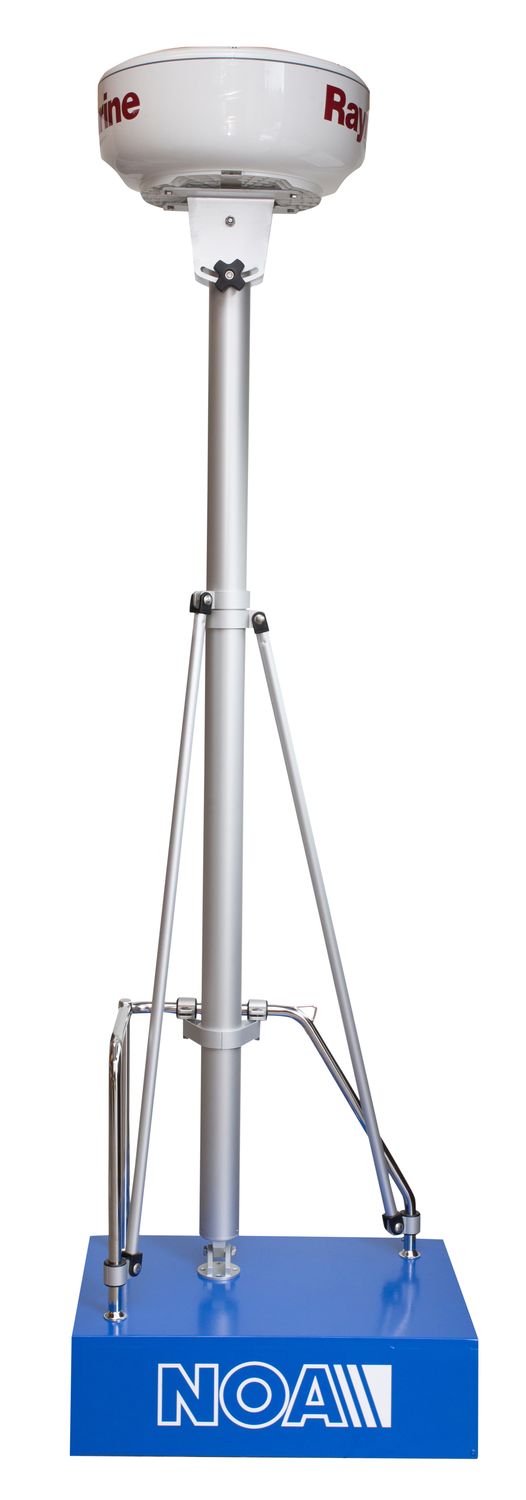 NOA Radarmast D=80mm L=210cm inkl. Befestigungsmaterial